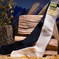 Chaussettes hautes 50% laine 50% coton LOT DE 3 - Hirsch Natur