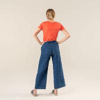 Pantalon large 100% lin RAFAELA - Living Crafts