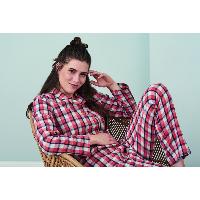Pyjama femme JUDITH coton biologique - Living Crafts 